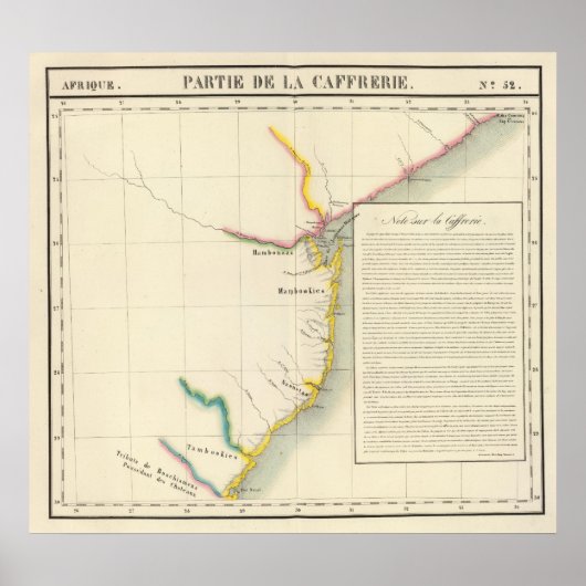 モザンビーク、南アフリカ52 ポスター (正面)