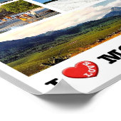 モザンビーク – I Love - ポスター (角)