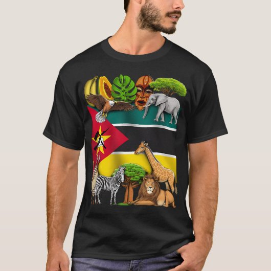 モザンビーク Tシャツ (正面)