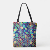 モザ地中海のイクトート袋 トートバッグ (裏面)