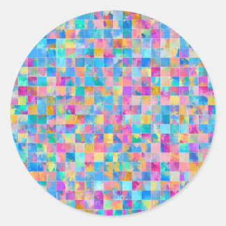 モシアクのタイル ラウンドシール