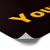 モシェの(ユダヤ教)メノラー ポスター (角)