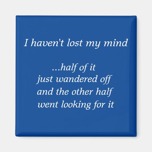 モシェ角磁石1 マグネット (正面)