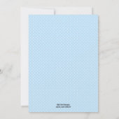 モシンプルノグラムベビーシャワー招待状-ボーイ 招待状 (裏面)