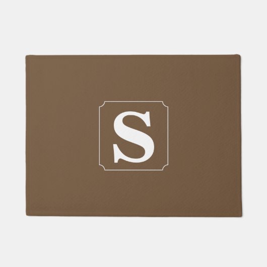 モシンプルノグラム ドアマット (正面)