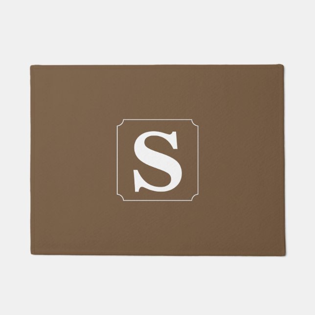 モシンプルノグラム ドアマット (正面)