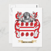 モシーニコートオブアームズ(家紋) ポストカード (正面/裏面)