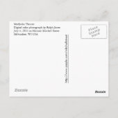 モジェスカ劇場のポストカード ポストカード (裏面)