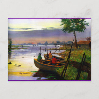 モジソラ・G・バダモシ・オクブラによるセイリング ポストカード