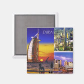 モジゾラAオクブルによるドバイ磁石 マグネット (正面/裏面)