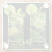 モジトカクテル ガラスコースター (裏面)