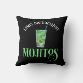 モジトスに気を取られる クッション (裏面)