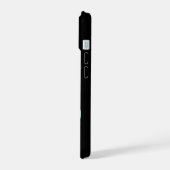モジトスに気を取られる iPhone 15ケース (左側面)