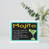 モジトレシピ ポストカード (スタンド正面)