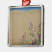 モジャーブインジゴブッシュとケルソデュネス メタルオーナメント (左)