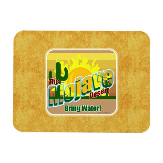 モジャーブデザートホットデザイン マグネット (横)