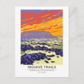 モジャーブトレイル国立記念物アンボークレーター ポストカード (正面)