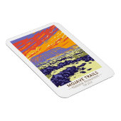 モジャーブトレイル国立記念物アンボークレーター マグネット (右側)