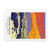 モジャーブトレイル国立記念物アンボークレーター マグネット (横)