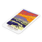 モジャーブトレイル国立記念物アンボークレーター マグネット (左側)