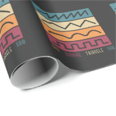 モジュラーシンセサイザシンセヴィンテージアナログ波形 ラッピングペーパー (ロールコーナー)