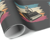 モジュラーシンセサイザー電子音楽アナログCat ラッピングペーパー (ロールコーナー)