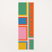 モジュラーモダンレトロ幾何パーソナライズされたヨガM ヨガマット (正面)