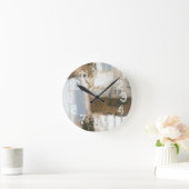 モジュラーレイアウトI ラウンド壁時計 (ホーム)