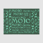 モジョグリーンティッシュペーパー 薄葉紙 (正面)