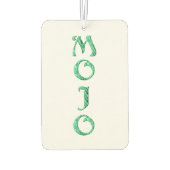 モジョ白車の空気清浄機 カーエアーフレッシュナー (裏面)