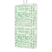 モジョ白車の空気清浄機 カーエアーフレッシュナー (左)