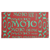 モジョ赤いキング枕ケース 枕カバー (正面右)