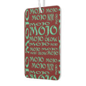 モジョ赤い車の空気清浄機 カーエアーフレッシュナー (左)