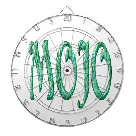 モジョ・ホワイト・ダーツボード ダーツボード (正面)