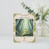 モスに覆われた森の宝物 ポストカード (スタンド正面)