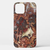 モスアゲート結晶ストーン原石スラブ Case-Mate iPhoneケース (裏面)