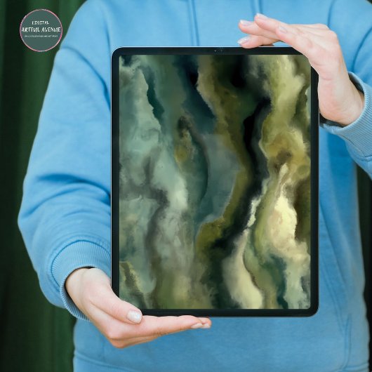 モスウォールアートポスター | AIで生成された自然アート ポスター