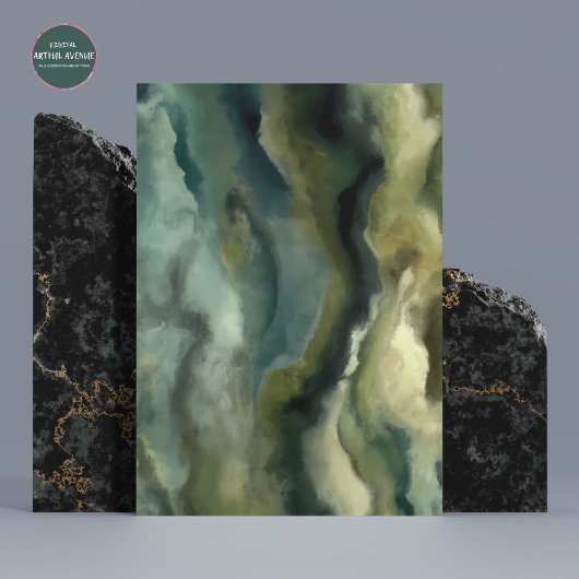 モスウォールアートポスター | AIで生成された自然アート ポスター