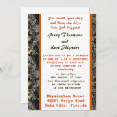 モスオーク結婚式招待状 招待状 (正面/裏面)