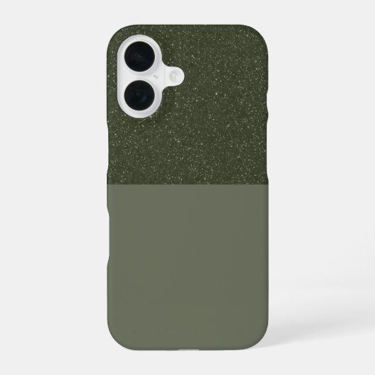 モスカスタマイズとグリッターiPhone 16ケース iPhone 16ケース (裏面)