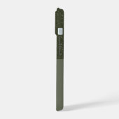 モスカスタマイズグリーンノイズiPhone 15ケース iPhone 15ケース (左側面)