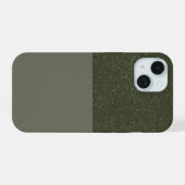 モスカスタマイズグリーンノイズiPhone 15ケース iPhone 15ケース (裏面横)