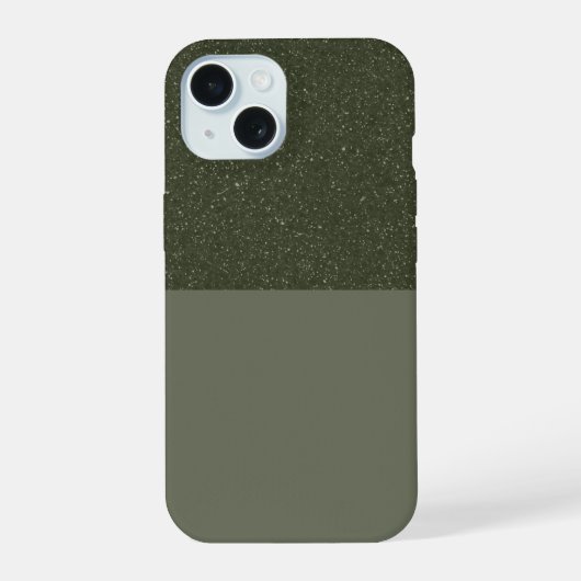 モスカスタマイズグリーンノイズiPhone 15ケース iPhone 15ケース (裏面)