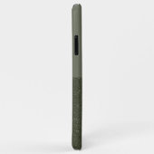 モスカスタマイズグリーンiPhoneケース Case-Mate iPhoneケース (裏面/右)