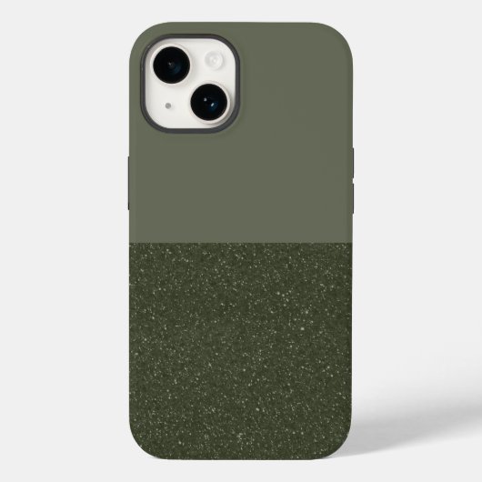 モスカスタマイズグ緑スプリットiPhone 14ケース Case-Mate iPhoneケース (裏面)
