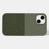 モスカスタマイズグ緑スプリットiPhone 14ケース Case-Mate iPhoneケース (裏面 (横))