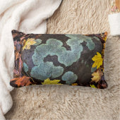 モスカバーされた石の紅葉装飾用クッション ランバークッション (ブランケット)