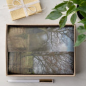 モスカバー屋根を持つ荒廃したイングランド納屋 薄葉紙 (ギフト)