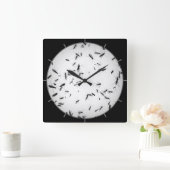 モスキトス スクエア壁時計 (ホーム)