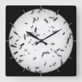 モスキトス スクエア壁時計 (正面)
